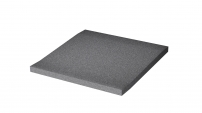 Bezbariérová tvarovka průběžná RAKO Taurus Granit TTP11065 Antracit 10x10 antracitově šedá mat