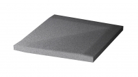 Bezbariérová tvarovka průběžná RAKO Taurus Granit TTR11065 Antracit 10x10 antracitově šedá mat