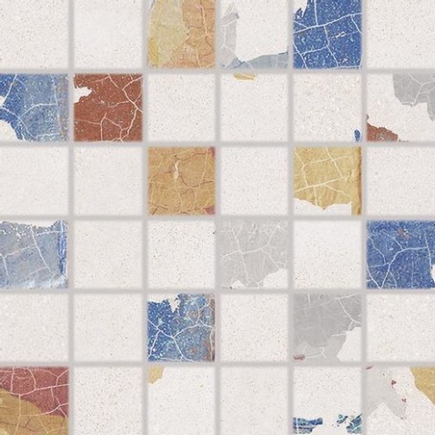 mozaika BETONICO WDM06796 vícebarevná 30x30