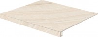 schodová tvarovka ONYX DCG65835 tmavě béžová 53x60 imituje přírodní kámen