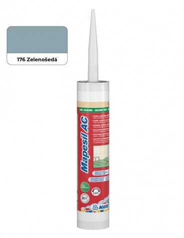 Silikonový těsnicí tmel Mapesil AC 310ml 176 zelenošedá