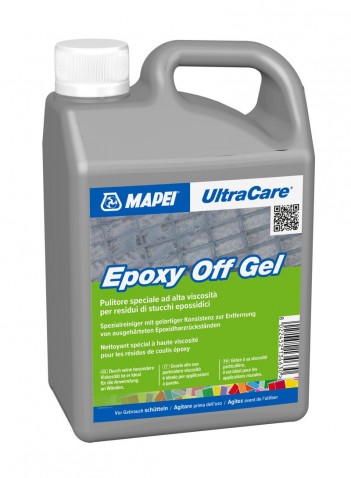 Speciální vysoce účinný gelový čistič na odstranění zbytků epoxidových malt