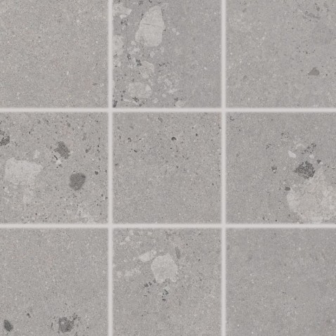 Mozaika RAKO CASTONE ash 10x10 tmavě šedá