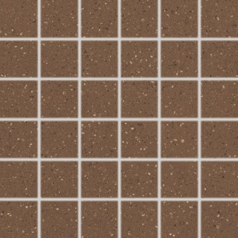 RAKO COMPILA mozaika DDM05869 Cotto 5x5 hnědočervená v designu granitu