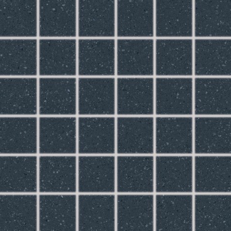 RAKO COMPILA mozaika DDM05870 Storm 5x5 tmavě modrá v designu granitu