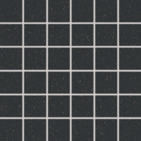 RAKO COMPILA mozaika DDM05871 Coal 5x5 hnědočerná v designu granitu