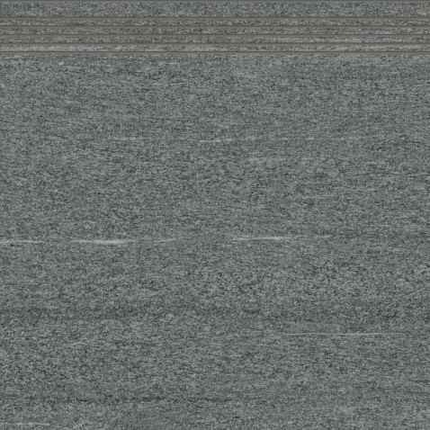 RAKO VALS schodovka DCP62848 Pepper 60x60 tmavě šedá v designu křemene
