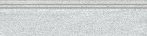 RAKO VALS schodovka DCP62846 Fog 120x30 šedobílá v designu křemene