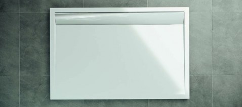 Sanswiss sprchová vanička 100x100 litý mramor VÝSTAVNÍ VZOREK