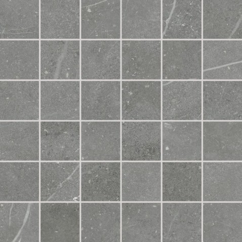 RAKO FLY mozaika DDM05884 smoke 5x5 tmavě šedá