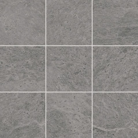 RAKO dlažba Core DAR11874 twilight 10x10 cm šedá v designu štípané břidlice