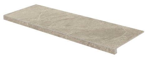 RAKO CORE schodová tvarovka DCFVD877 sunrise 120x30 béžová v designu štípané břidlice