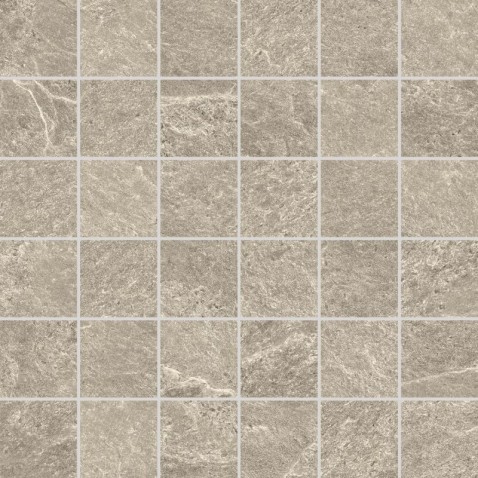 RAKO CORE mozaika DDM05877 sunrise 5x5 béžová v designu štípané břidlice