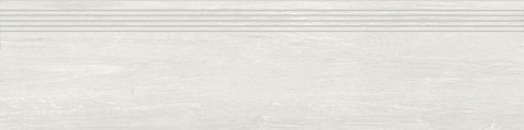 RAKO PLANK schodovka DCPVD893 feather 120x30 světle šedá v designu dřeva
