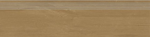 RAKO PLANK schodovka DCPVD895 heavy 120x30 hnědá v designu dřeva