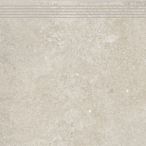 RAKO SHADE schodovka DCP62890 Almond 60x60 béžová v designu přírodního kamene
