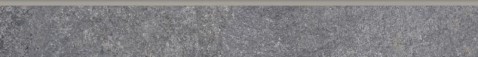 RAKO SHADE sokl DSAS3889 Slag 60x7,2 tmavě šedý v designu přírodního kamene