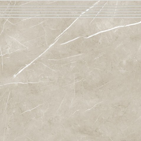 RAKO TOUCH schodovka DCP62905 Wheat 60x60 béžová v designu mramoru