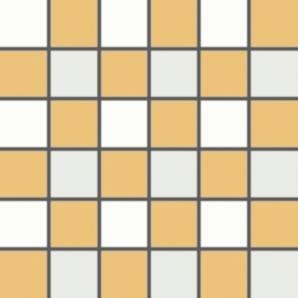 TENDENCE - mozaika set 30x30cm oranžová mix