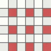 TENDENCE - mozaika set 30x30cm červená mix