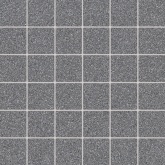Dlažba RAKO Taurus Granit TDM06065 Antracit 5x5 mozaika antracitově šedá set 30x30 cm