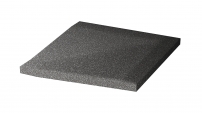Bezbariérová tvarovka průběžná RAKO Taurus Granit TTR12069 Rio Negro 10x10 černá mat