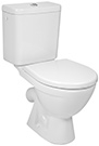 LYRA PLUS WC combi šikmý odpad