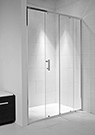 Sprchové dveře CUBITO PURE 100 lesk/transparent
