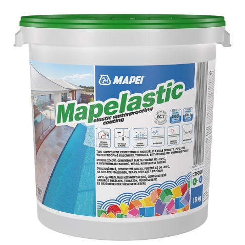 Mapelastic 16kg dvousložková hydroizolace pro exteriér