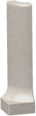 Sokl s požlábkem - vnější roh  RAKO Taurus Granit TSERH062 Sahara 2,3x8 béžový mat