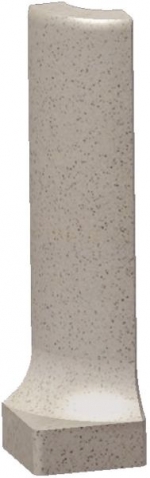 Sokl vnější roh RAKO Taurus Granit TSERB068 Cuba 2,3x9 hnědošedý mat