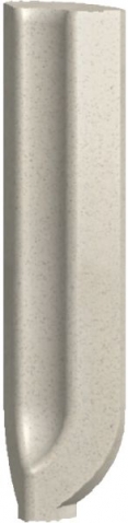 Sokl s požlábkem - vnitřní roh  RAKO Taurus Granit TSIRH062 Sahara 2,3x8 béžový mat