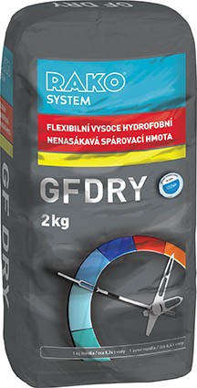Flexibilní spárovací hmota GF DRY 2 kg pro spáry 2-10 mm bílá