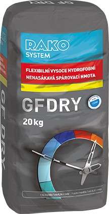 Flexibilní spárovací hmota GF DRY 20kg pro spáry 2-10 mm bílá