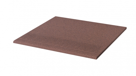 Schodovka RAKO Taurus Granit TCA35082 Jura 30x30 červená mat