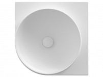 umyvadlo Yard 450 C keramické bez otvoru white matt