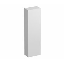 Bílá koupelnová vysoká skříňka s poličkami SB Formy 460